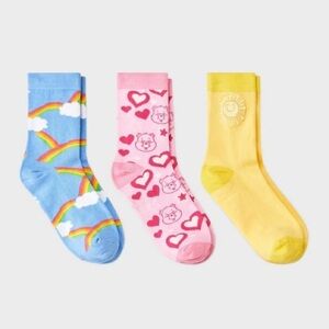 Care Bears X Skinnydip Graphic Socks - 3pk